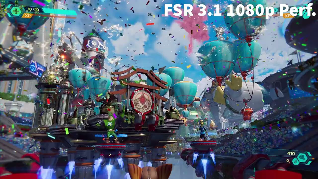 AMD is set to finally join Nvidia with FSR 4, using AI to power frame 1 PC Gamer - Ratchet & Clank: Rift Apart - FSR 3.1 1080p Performance Setting - YouTube