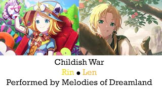 Download lagu [Game Size] Childish War - Kagamine Rin, Kagamine Len ver. | English Cover mp3