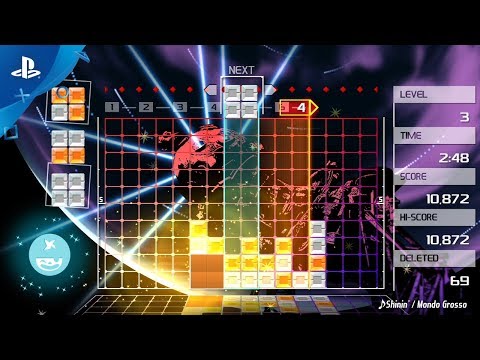 Lumines Remastered – Announce Trailer | PS4
