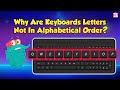 Why Aren T Keyboard In ABC Order Invention Of Typewriter How QWERTY Conquered Keyboards