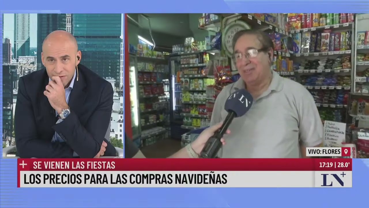 Se vienen las fiestas: los precios para las compras navideñas