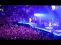 Rihanna Cheers Balloons Suprise From Fans LIVE O2 ARENA PRAGUE 7 12 2011