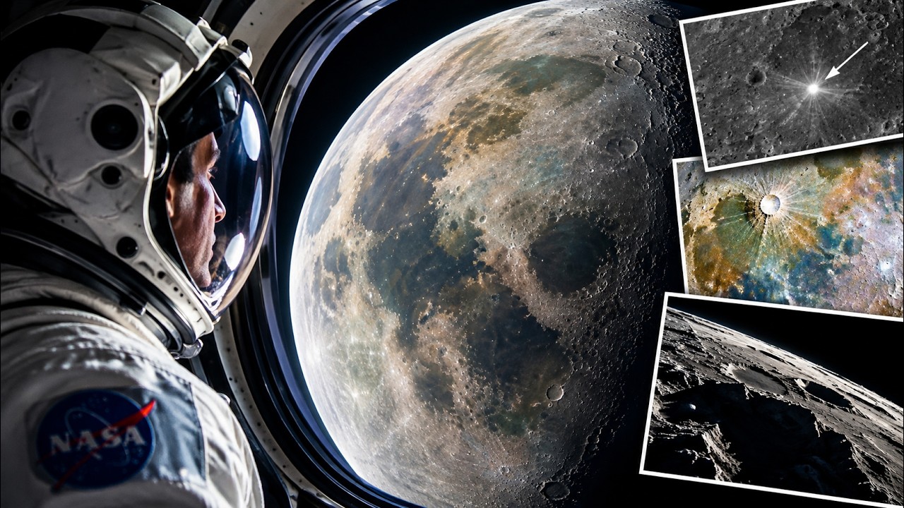Artemis II: ¡Descubren destellos de impactos y sorprendentes colores en la Luna!