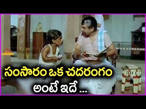 Samsaram Oka Chadarangam Movie Best Scenes | Gollapudi Maruthi Rao | Sarath Babu