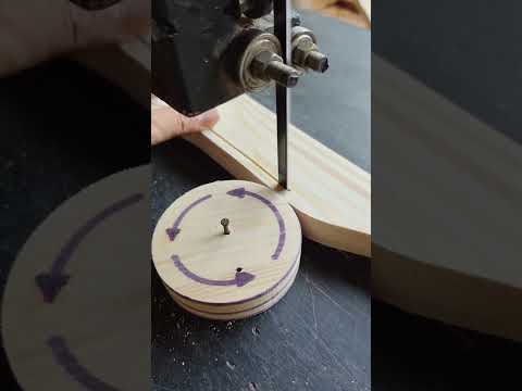 unique way to use a bandsaw. #woodworking #wood  #Diy