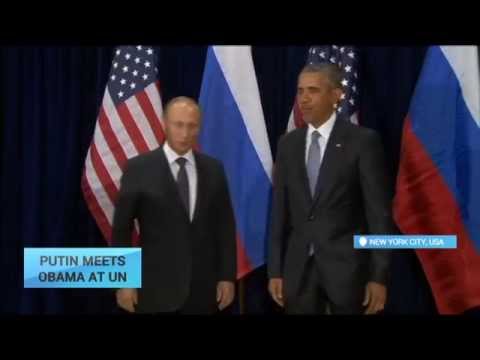 Putin Meets Obama at UN: Ukraine and Syria top agenda for US and Russian leaders