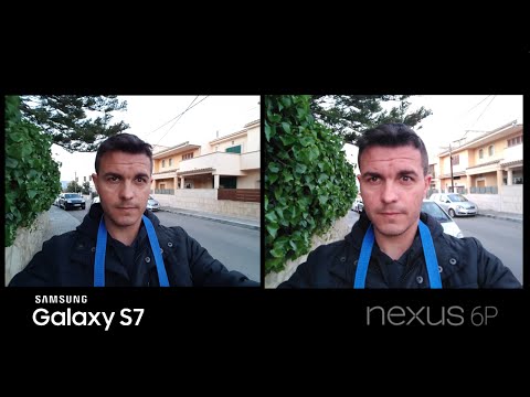 Cámara Nexus 6P VS Galaxy S7