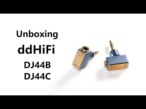Unboxing ddHiFi DJ44B/DJ44C Mark II 4.4mm Female to 2.5/3.5mm Male Headphone Adapter
