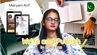 How To Write And Publish Books in PAKISTAN