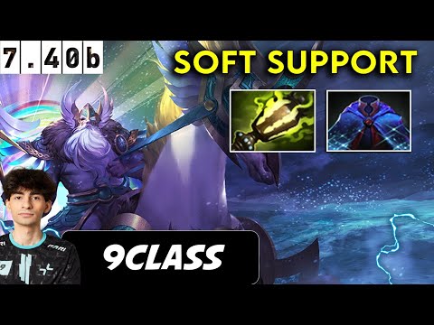 9Class Keeper Of The Light Soft Support - Dota 2 Patch 7.40b Pro Player Full gameplay