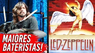 10 Maiores BATERISTAS de TODOS OS TEMPOS! 🥁 😱