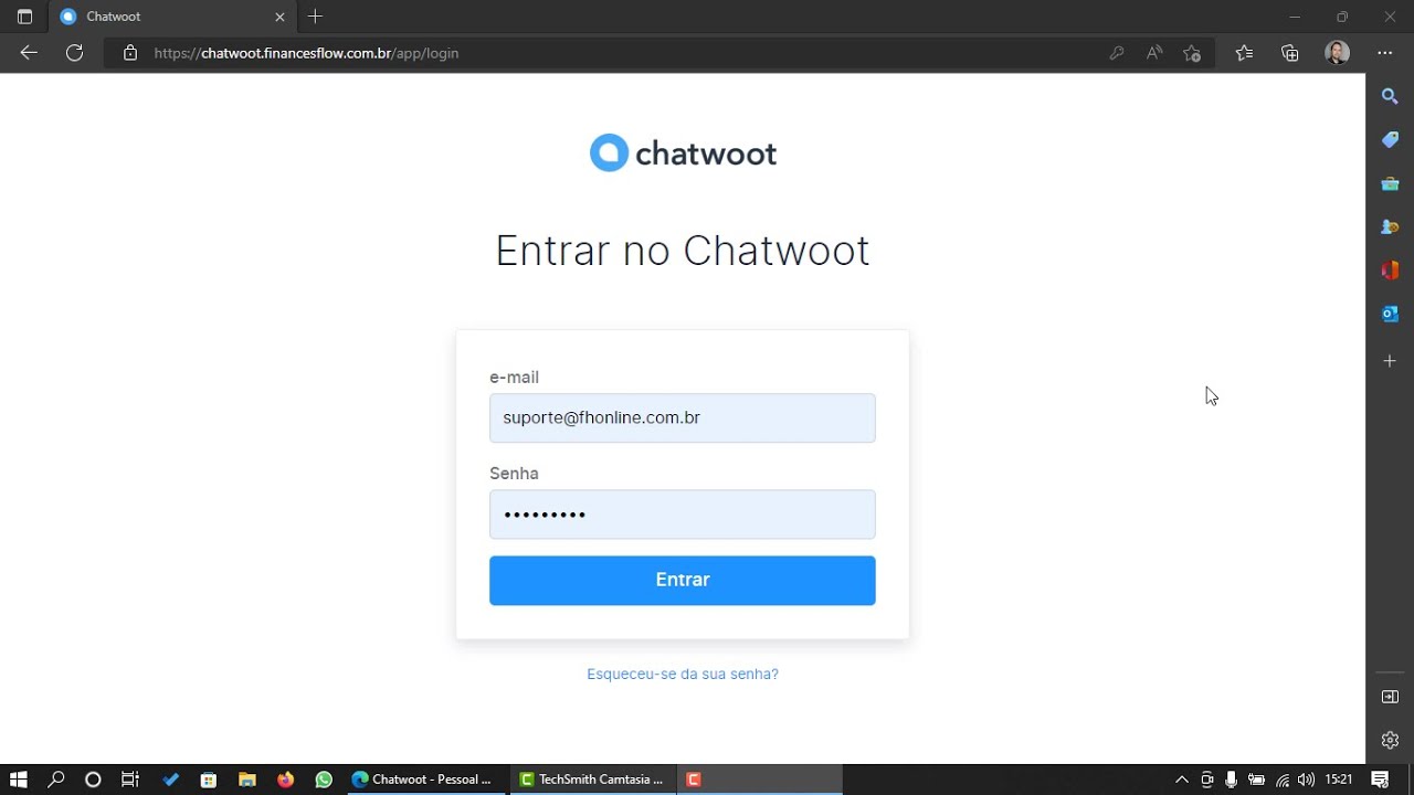 Chatwoot - Configurações iniciais em seu primeiro acesso