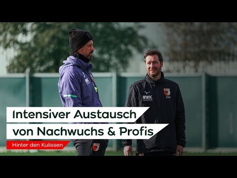 Verzahnung von Nachwuchs und Profis | Intensiver Austausch beim FCA 🤝