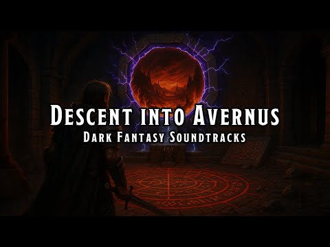 Descent Into Avernus  | D&D/TTRPG Music | 1 Hour | Copyright free