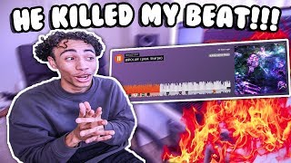 He KILLED My Beat!!! I Let My Subscribers Rap On My Beat And They BODIED It