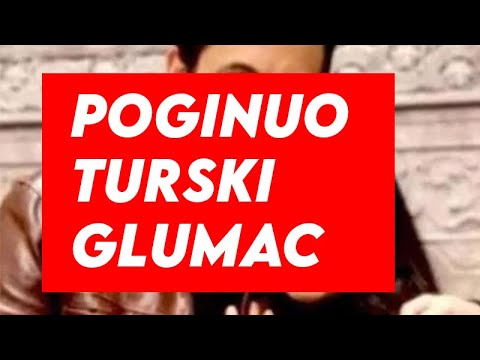 POGINUO TURSKI GLUMAC I NJEGOVA ZENA - Cuo se vrisak, MOLIO DA MU POMOGNU - UZASNA TUGA