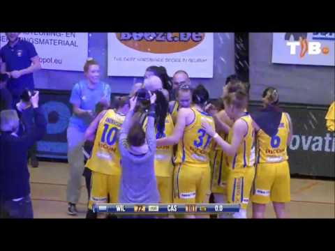 Royal Castors Braine celebrates their 4th consecutive title in TDW1