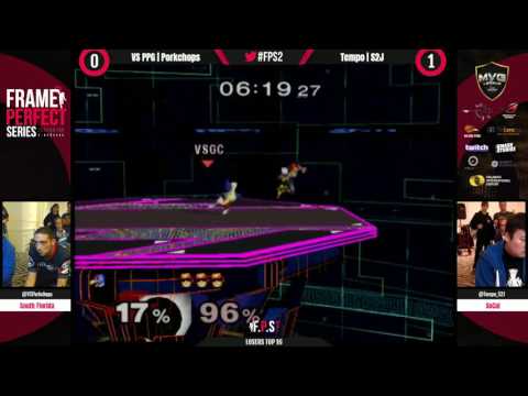 FPS 2 Melee - VS PPG | Porkchops (Falco) vs Tempo | S2J (Falcon) - Losers Top 16