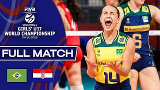 Brazil vs. Croatia - Pool Play | Girls' U17 World Championship - 2026