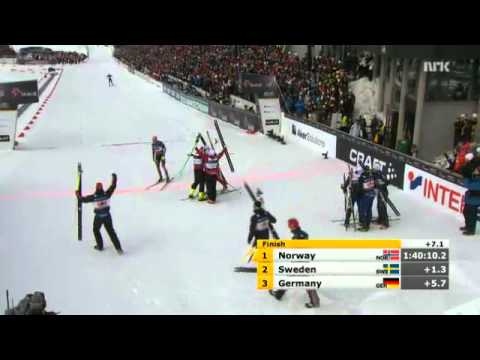 Petter Northug - 4x10km relay Oslo WC 2011