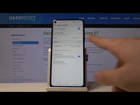 Huawei Nova 5t — Настройки Времени и Даты