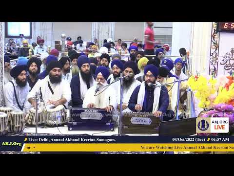 055 Delhi 4Oct2022 TueMor Dinas Sohellaa Keertan Giani Gurdev Singh Jee Australia
