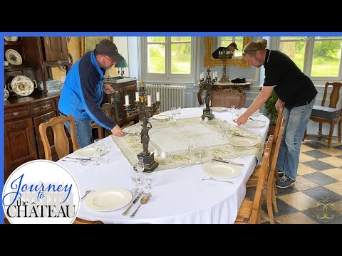 Hosting an AMAZING 5-Course CHATEAU DINNER for Guests and Patrons - Journey to the Château, Ep. 203