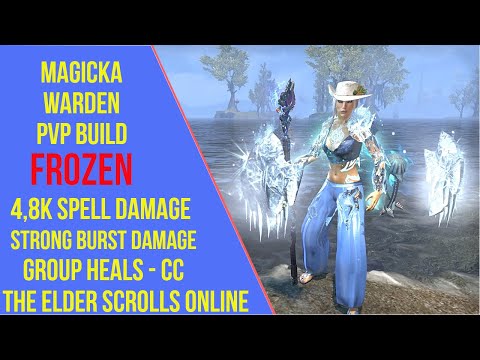 ESO Magicka Warden PVP Build - Frozen - Blackwood