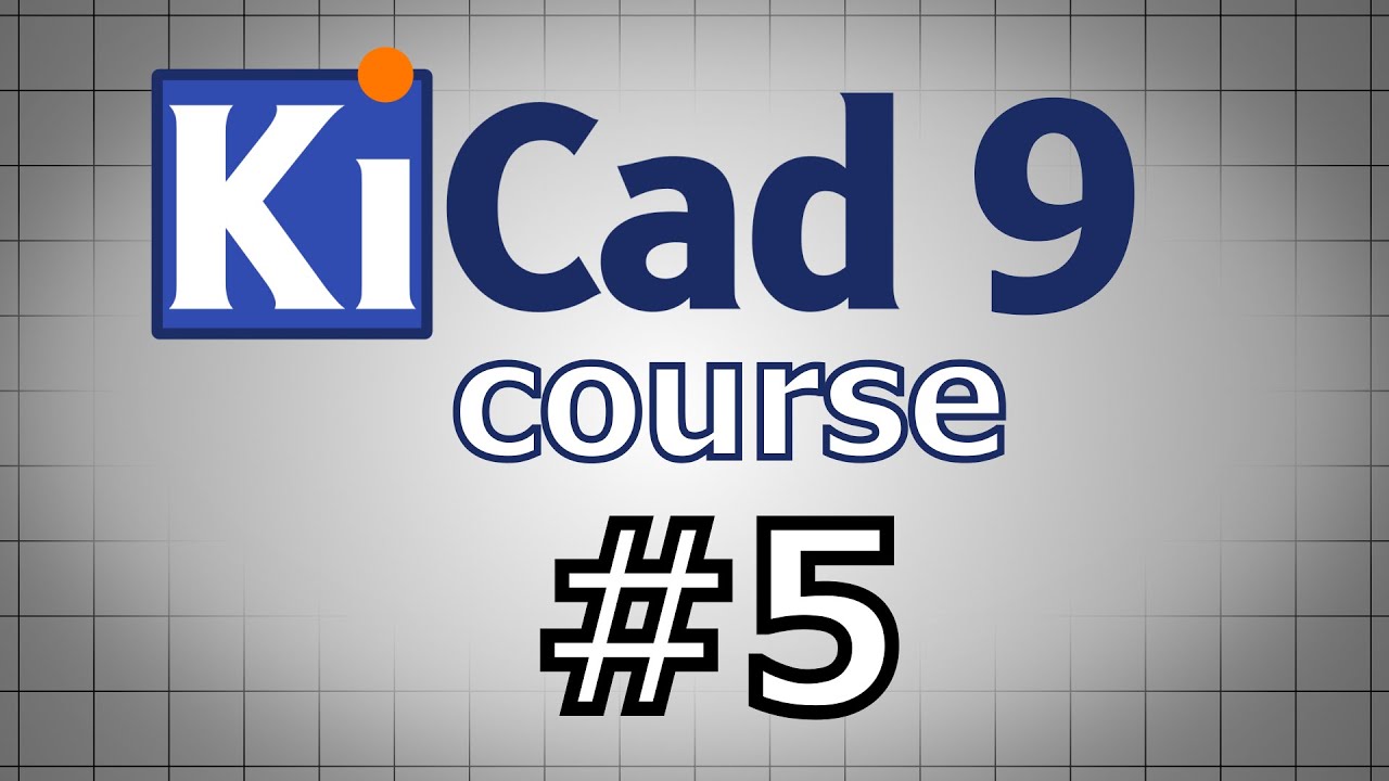 KiCAD 9 tutorial course [05] - Symbol editor