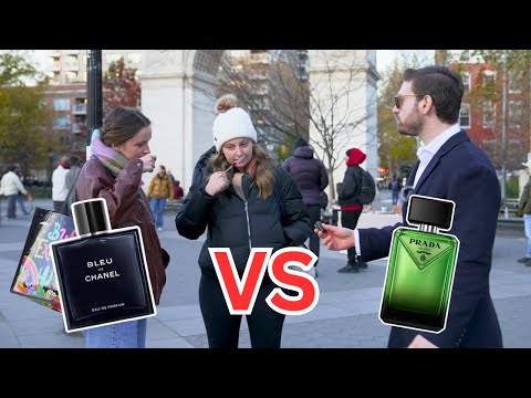 Prada Paradigme vs Bleu De Chanel Eau De Parfum (Fragrance Battle Womens Reactions)