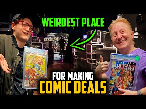 Comic Dealers Networking Backstage at a "System of a Down" Concert  |  How Tom & Russ Met