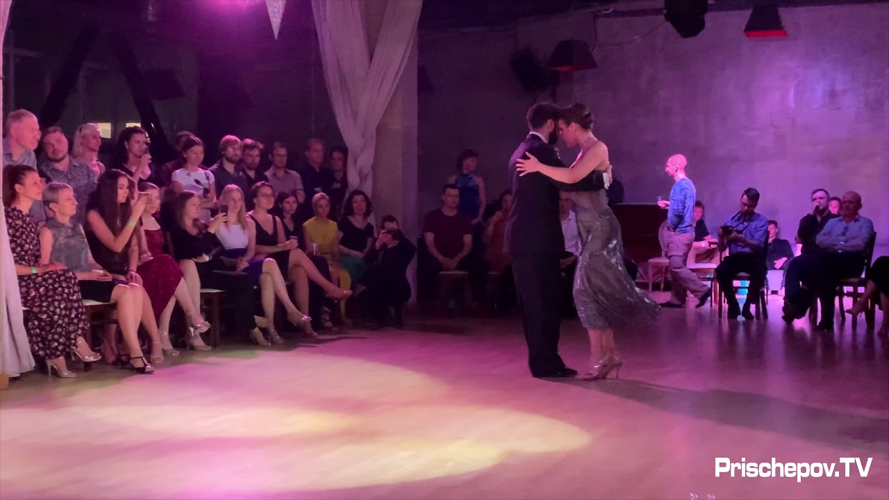 Video thumbnail for Damian Mechura & Anastasia Mikhaylova, 2-3, Milonga Ideal, in Planetango 7.02.2019