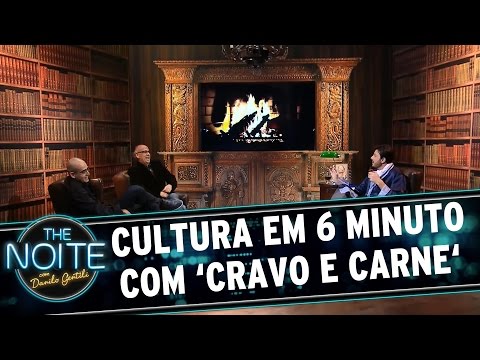 The Noite (03/09/15) - Cultura em 6 minuto: Livro Cravo na Carne