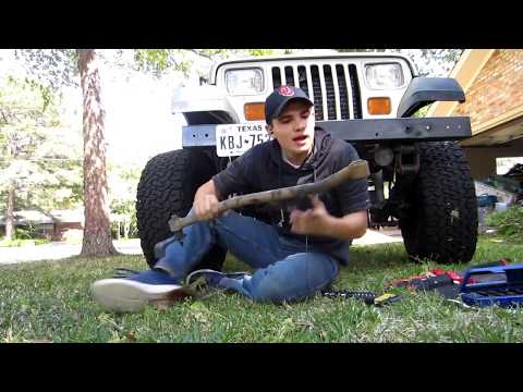 Should you take the track bars off a Jeep YJ