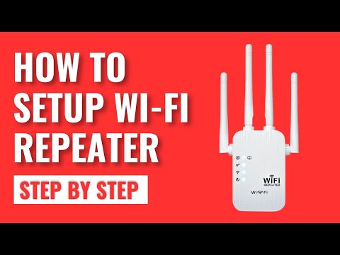 How to Setup WIFI Repeater | How to setup wifi extender