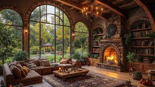 Peaceful Spring Jazz Café ☕🎶 Morning Background Music for Study, Work & Relaxing Focus