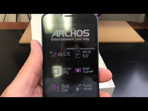 ARCHOS 50E HELIUM DUAL SIM Unboxing Video – in Stock at www.welectronics.com