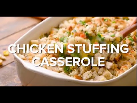 Chicken Stuffing Casserole