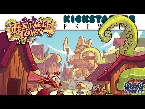 Tentacle Town Preview by Man vs Meeple