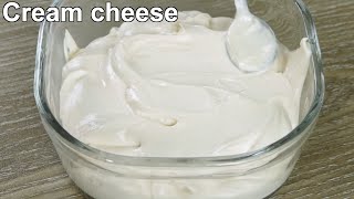 Homemade Cream Cheese Recipe | How to make Cream Cheese at Home