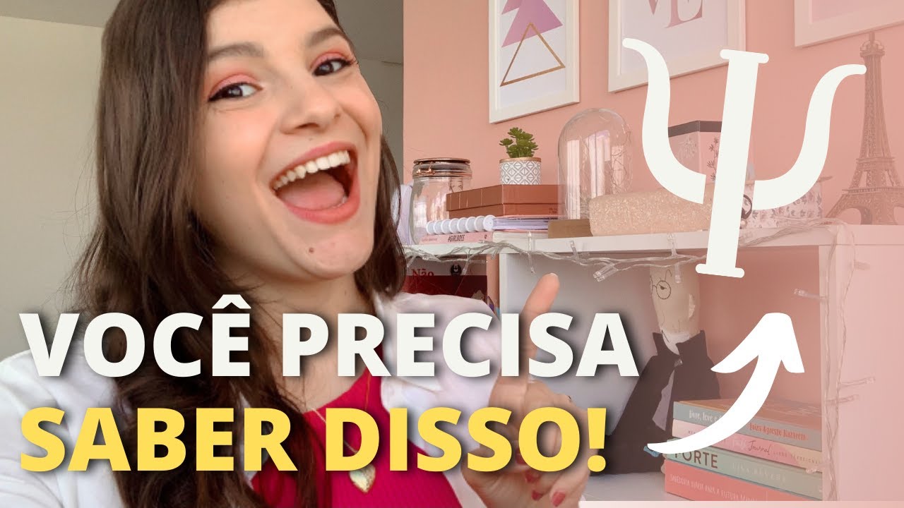 O que você precisa saber sobre o curso de PSICOLOGIA | dicas para quem vai entrar na faculdade