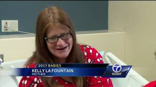 VIDEO: Babies born on New Year&#39;s Day