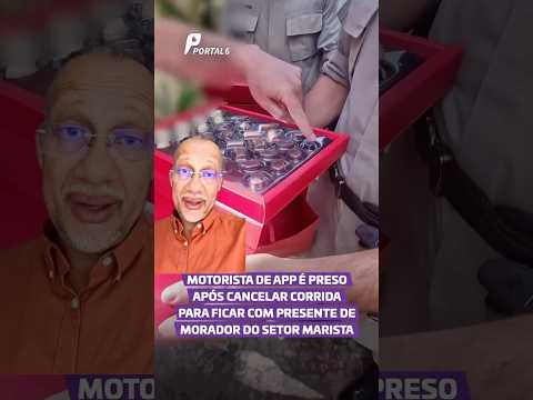 UBER É PRESO POR COMER CHOCOLATE DE CLIENTE