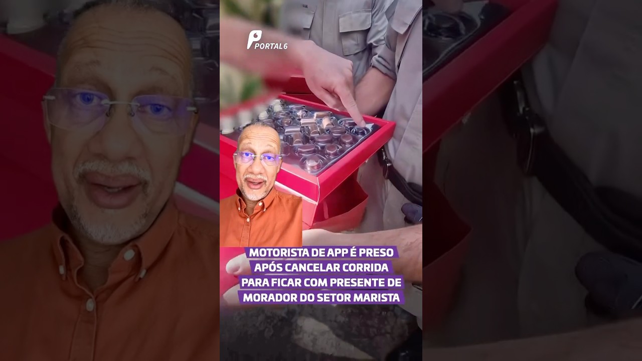 UBER É PRESO POR COMER CHOCOLATE DE CLIENTE