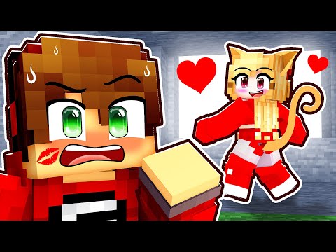 Meu PRIMEIRO BEIJO foi de uma GAROTA GATA no Minecraft