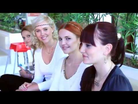 Aquababes - medailonek z vystoupení v OC Krakov