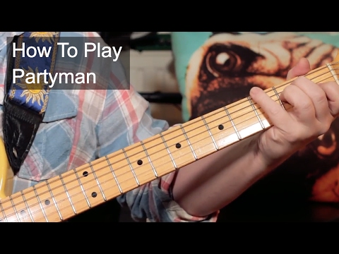'Partyman' Prince Guitar Lesson