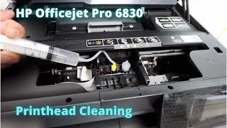 Hp Officejet Pro 6830 Printhead Cleaning