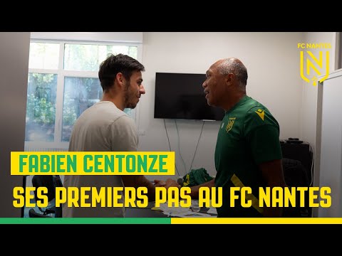 Fabien Centonze : ses premiers pas au FC Nantes