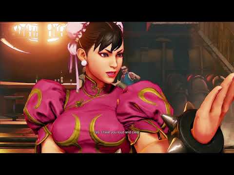 Chun Li Street Fighter V full Story (no fights)